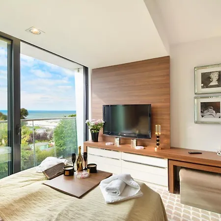 Apartament Marine Prywatny Widok Na Morze Basen Sauna Jacuzzi 5 Pietro *