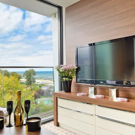 Lejlighed Marine Prywatny Widok Na Morze Basen Sauna Jacuzzi 5 Pietro *