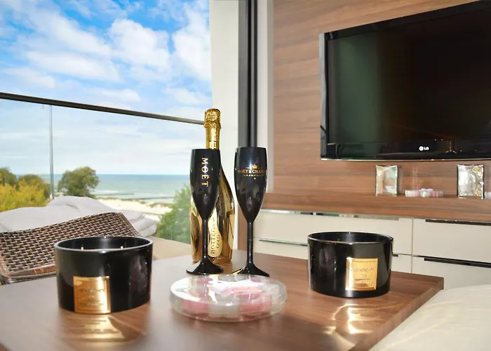 Apartamento Marine Prywatny Widok Na Morze Basen Sauna Jacuzzi 5 Pietro Kołobrzeg