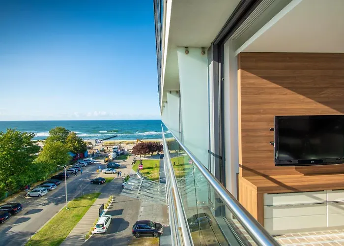 Apartamento Marine Prywatny Widok Na Morze Basen Sauna Jacuzzi 5 Pietro