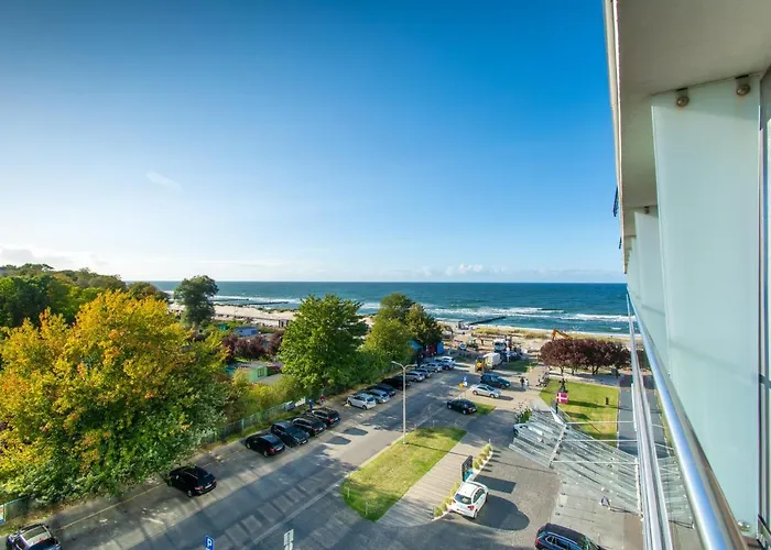 Marine Prywatny Widok Na Morze Basen Sauna Jacuzzi 5 Pietro Kołobrzeg